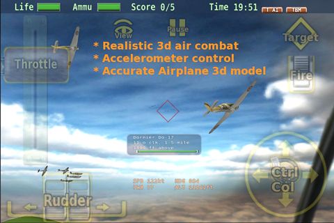 Air battle of Britain for iPhone