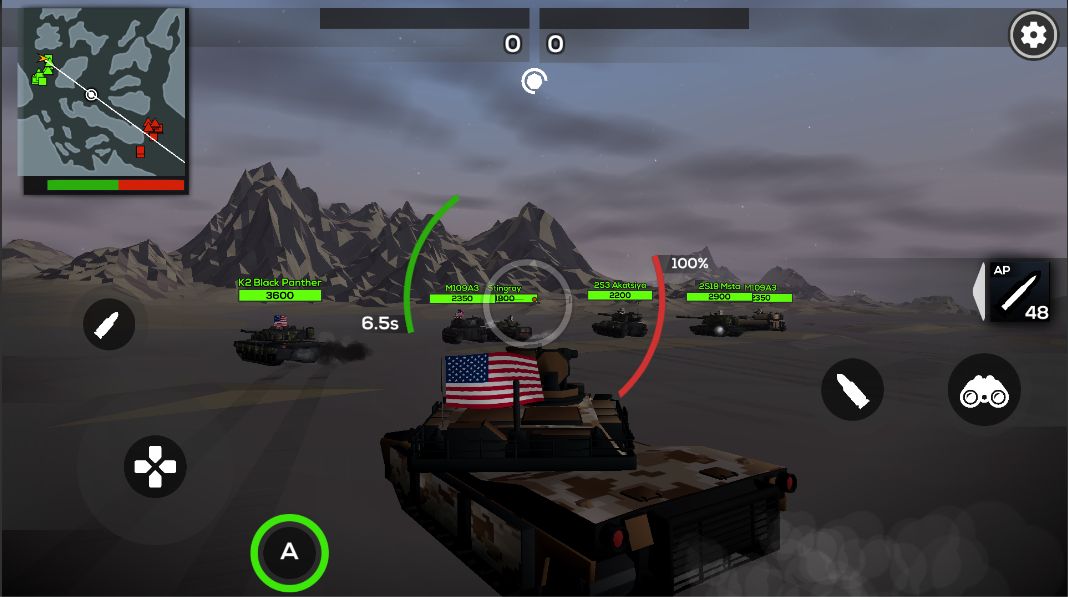 Poly Tank 2: Battle Sandbox для Android