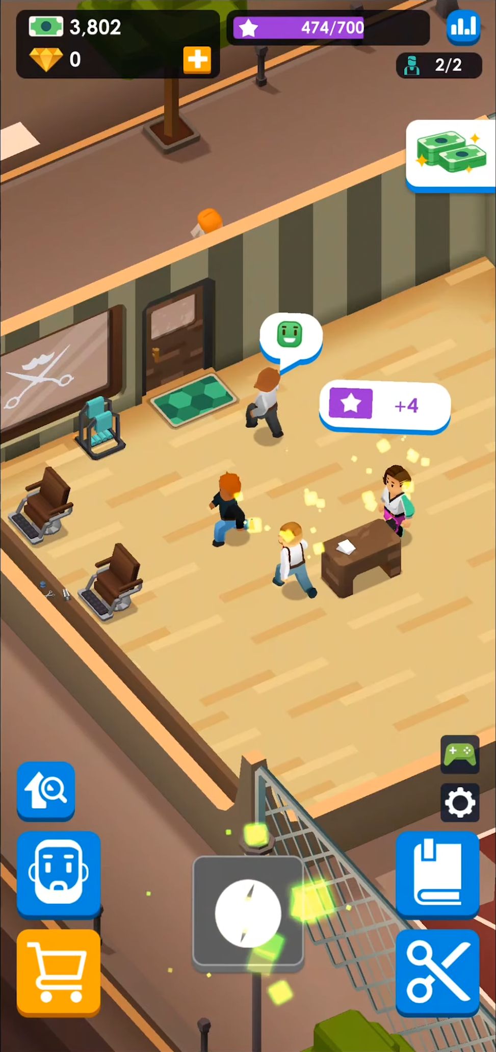 Idle Barber Shop Tycoon - Game MOD APK Free Download