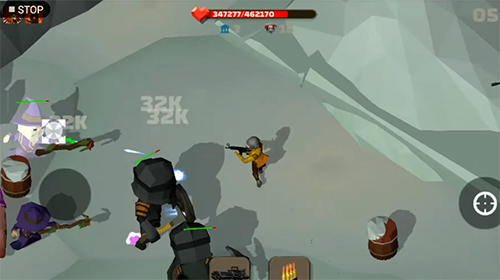 Deadland cowboy: Zombie bone killer screenshot 1