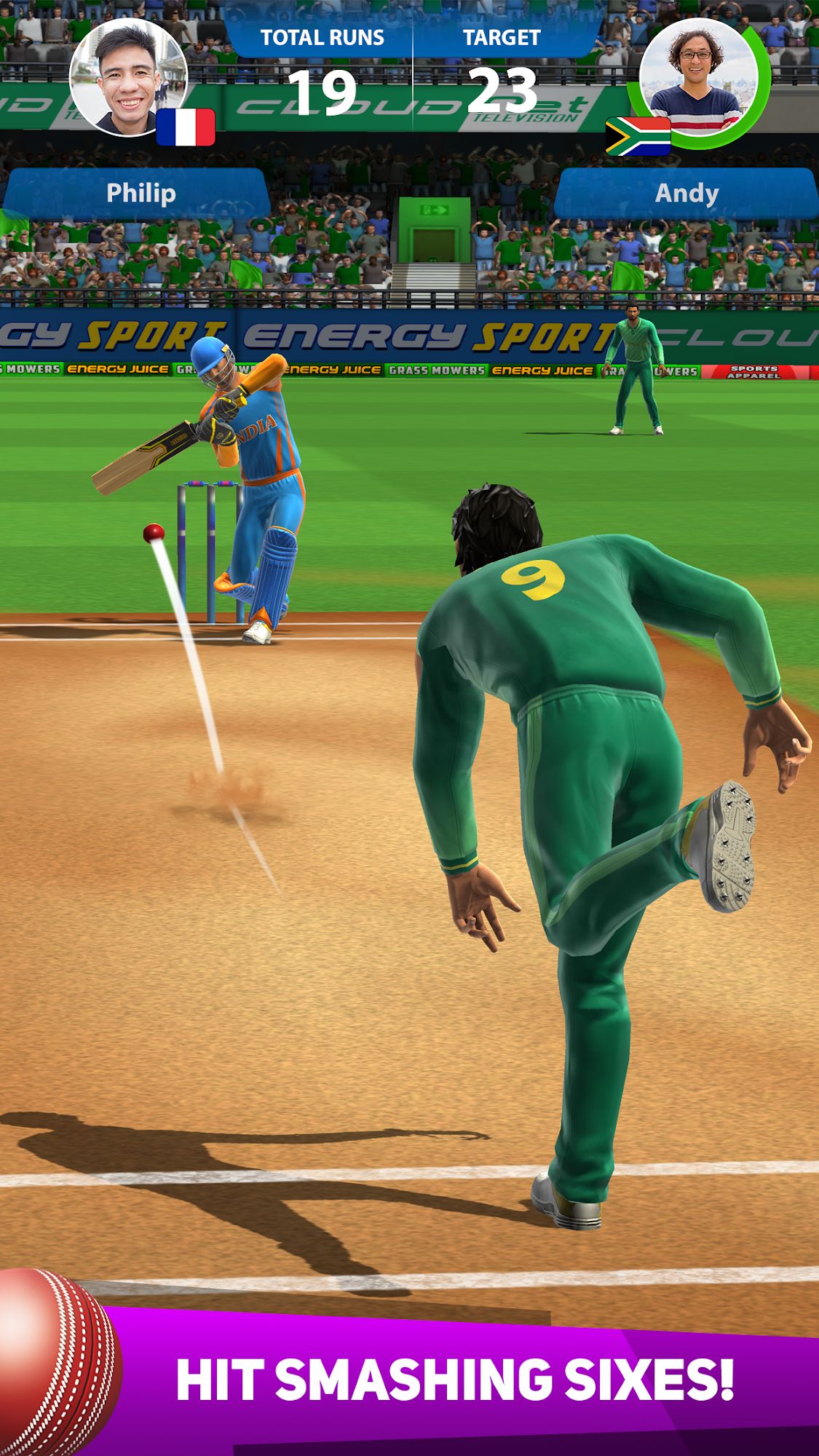 Cricket League captura de pantalla 1