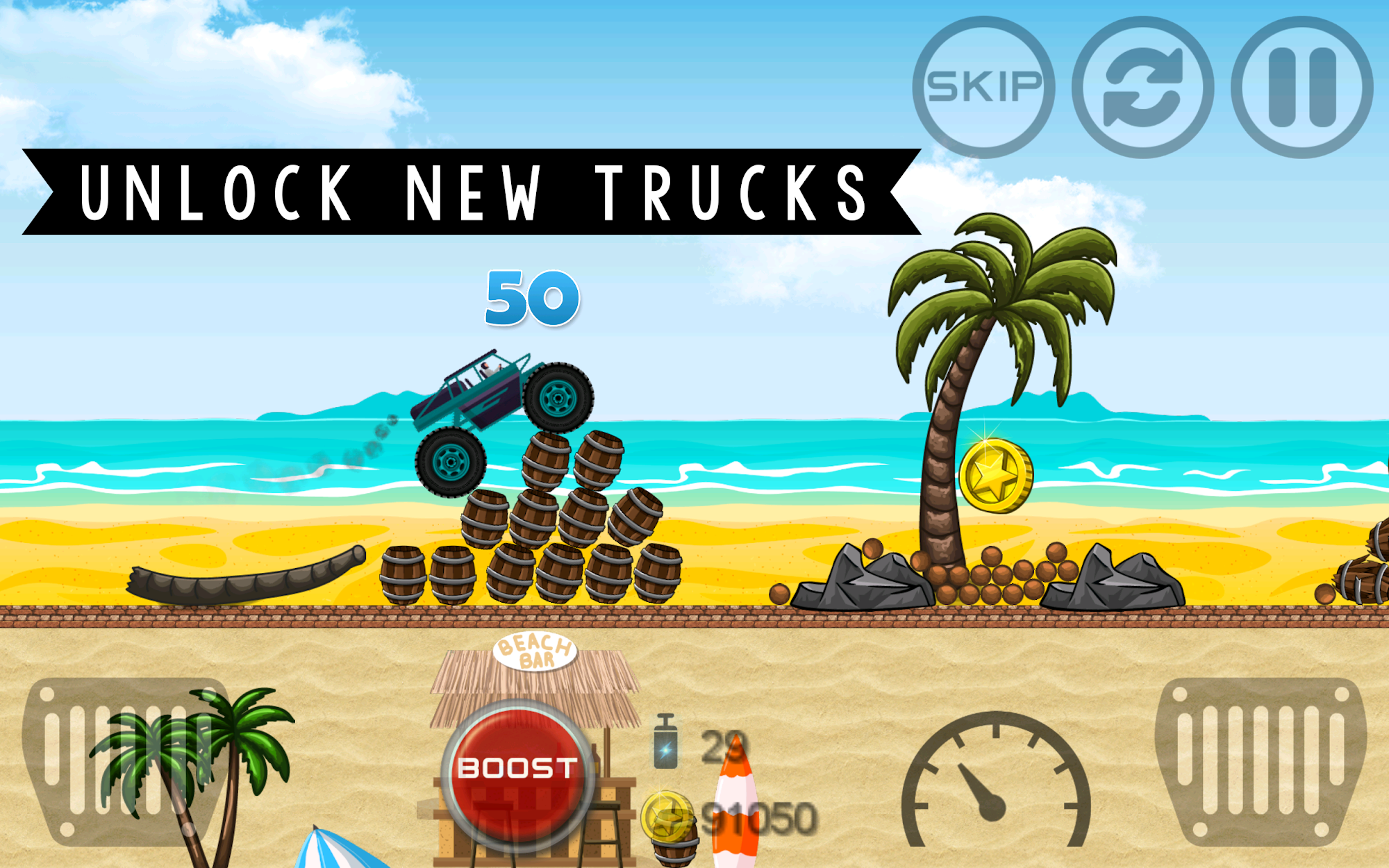 Monster Truck Hero for Android