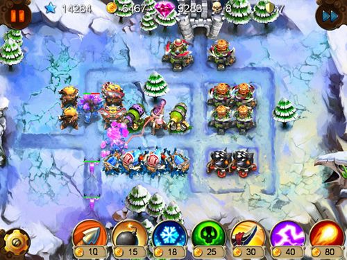 Goblin defenders: Steel and wood for iPhone