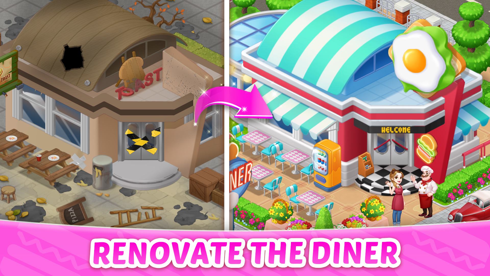 Merge Cooking: Restaurant Game for Android
