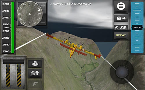 Airplane firefighter simulator capture d'écran 1