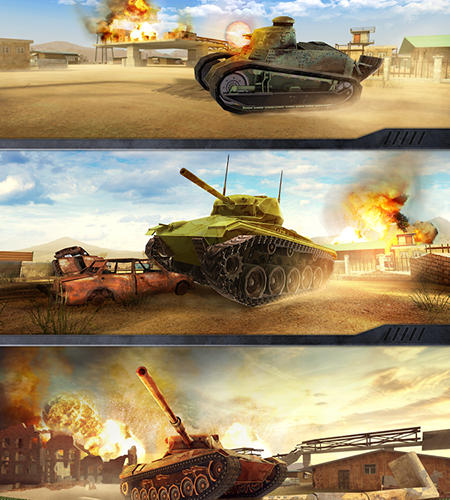 War machines: Tank shooter game captura de pantalla 1