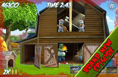 Farm Destroy: Alien Zombie Attack for iPhone