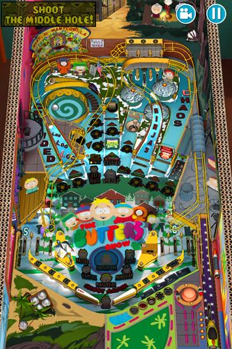 Parque del sur: Pinball para iPhone gratis