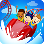 Click park: Idle building roller coaster game! icône