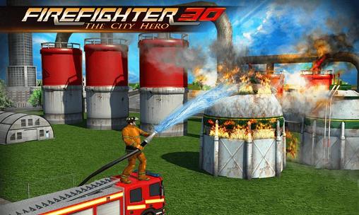 Firefighter 3D: The city hero captura de tela 1
