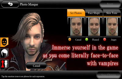 BLOODMASQUE for iOS devices
