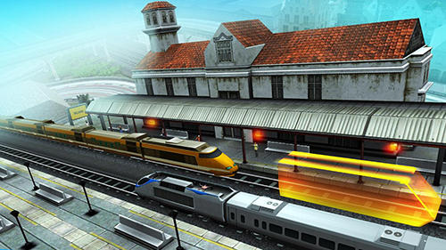 Euro train driving games скриншот 1