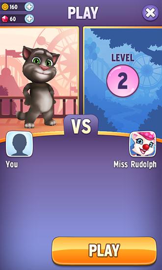 Talking Tom's bubbles captura de tela 1