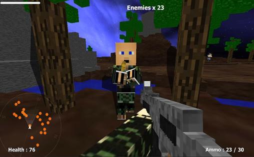 Cube soldiers: Crisis survival captura de pantalla 1