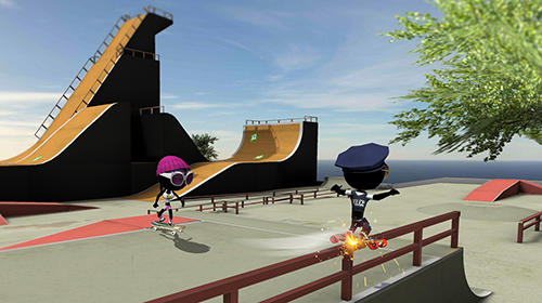 Stickman skate battle for Android