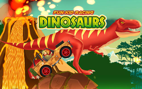 Иконка Fun kid racing: Dinosaurs world