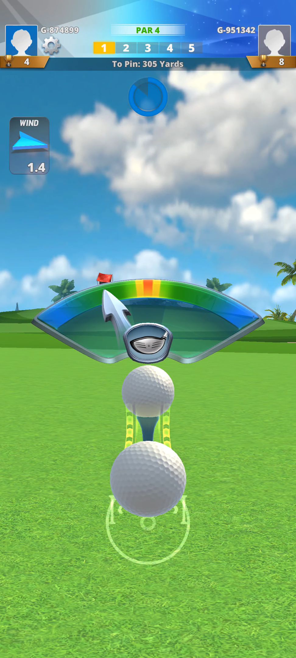Golf Impact - World Tour captura de pantalla 1