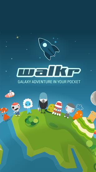 Walkr: Fitness space adventure captura de tela 1
