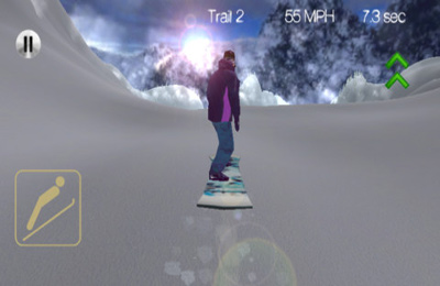  Snowboard fahren + auf Deutsch