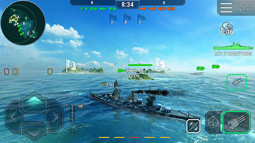 Warships universe: Naval battle captura de pantalla 1