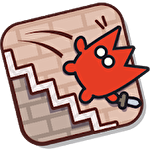 Castles and stairs icon