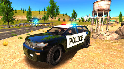 Crime city police car driver capture d'écran 1