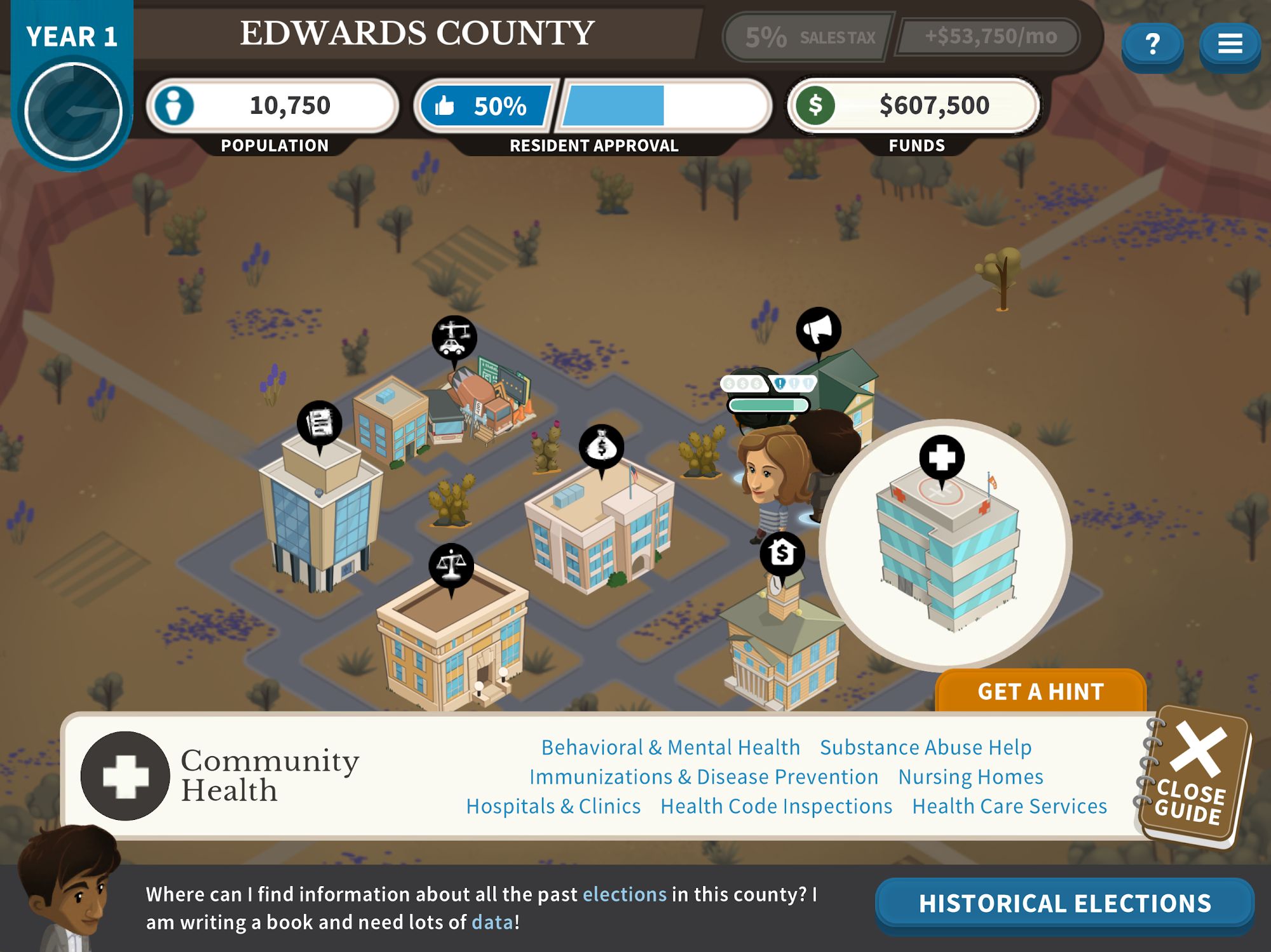 Counties Work for Android