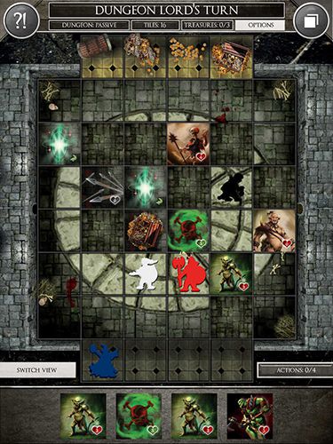 Dungeon heroes: The board game for iPhone for free