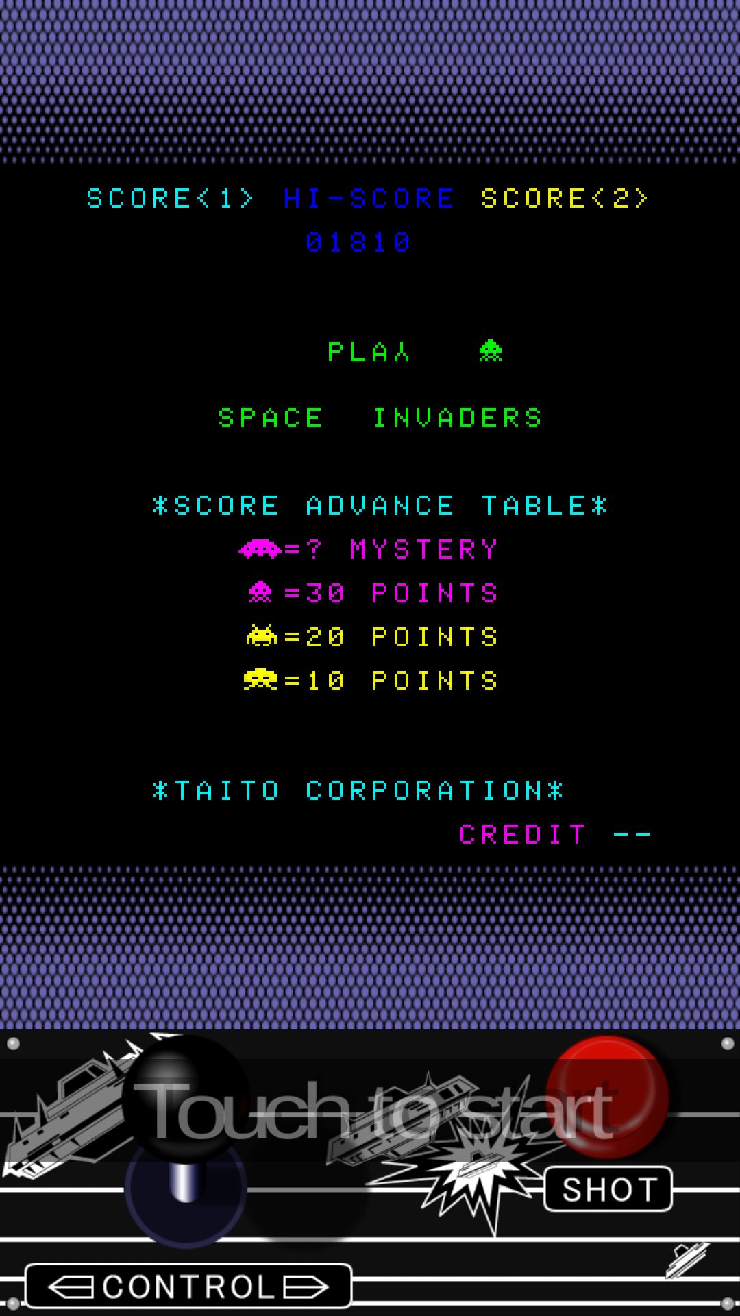 SPACE INVADERS screenshot 1