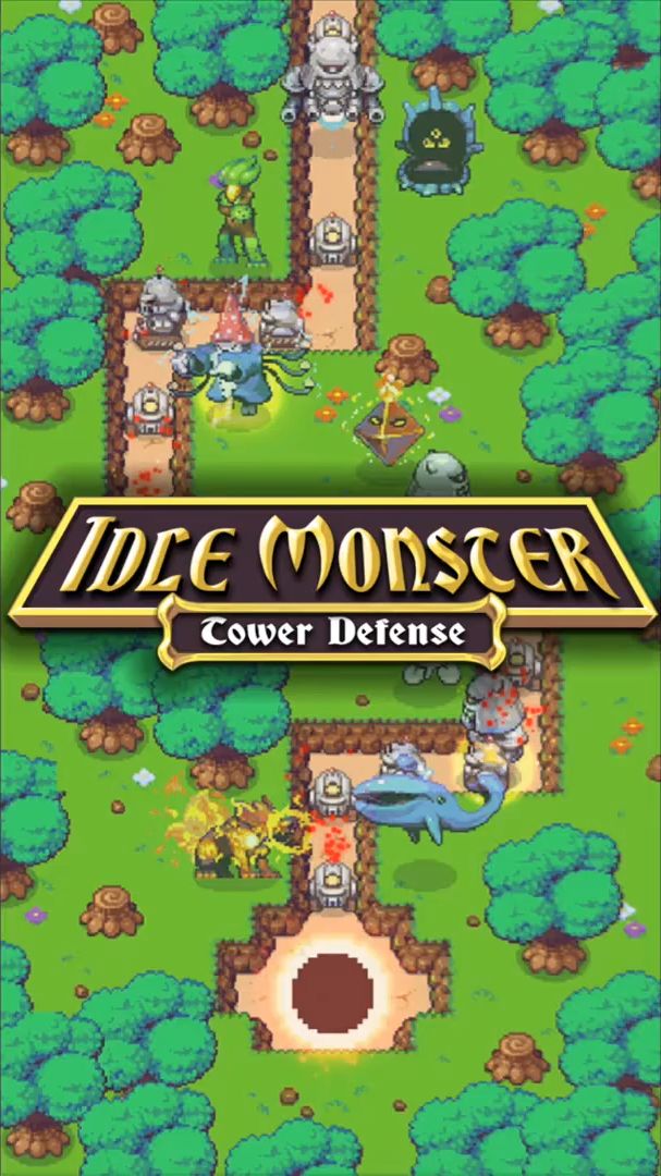 Epic Monster TD - RPG Tower Defense captura de pantalla 1
