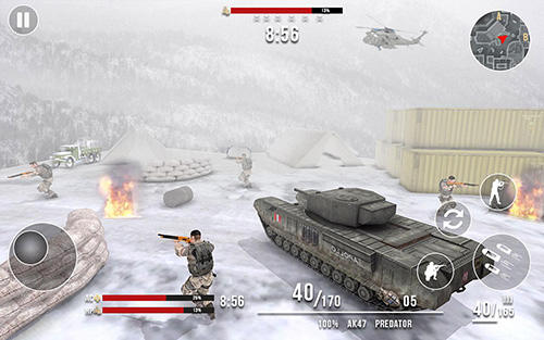 Deadly assault 2018: Winter mountain battleground为Android