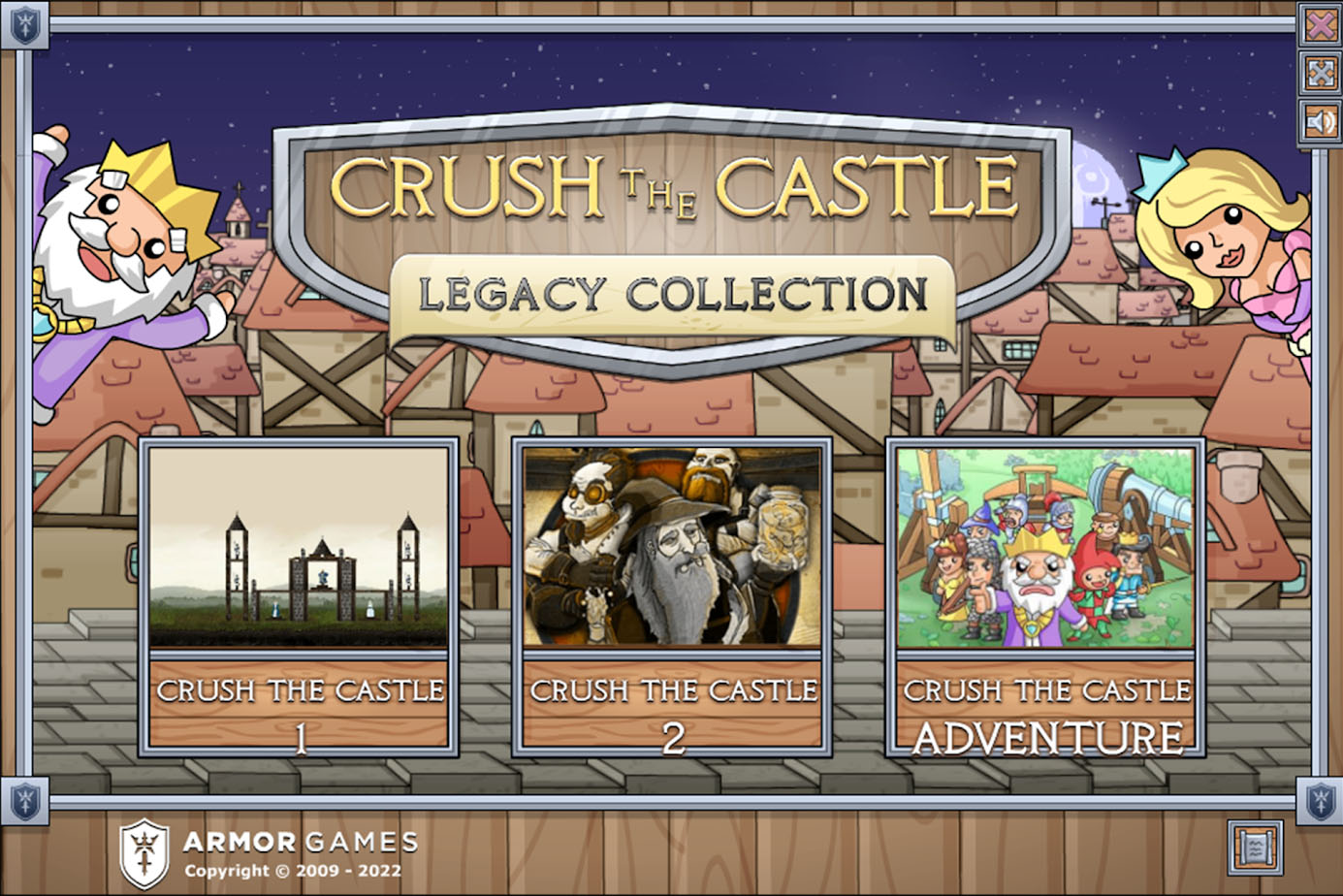 Castle Crush. Unlocked games.