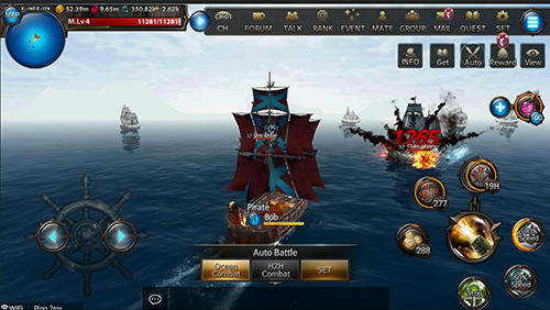 Pirates: Battle ocean captura de tela 1