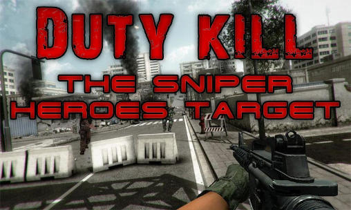 Duty kill: The sniper heroes target ícone