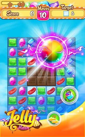 Candy jelly rain: Mania para Android