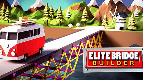 Elite bridge builder: Mobile fun construction game屏幕截圖1