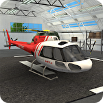 Helicopter rescue simulator Symbol