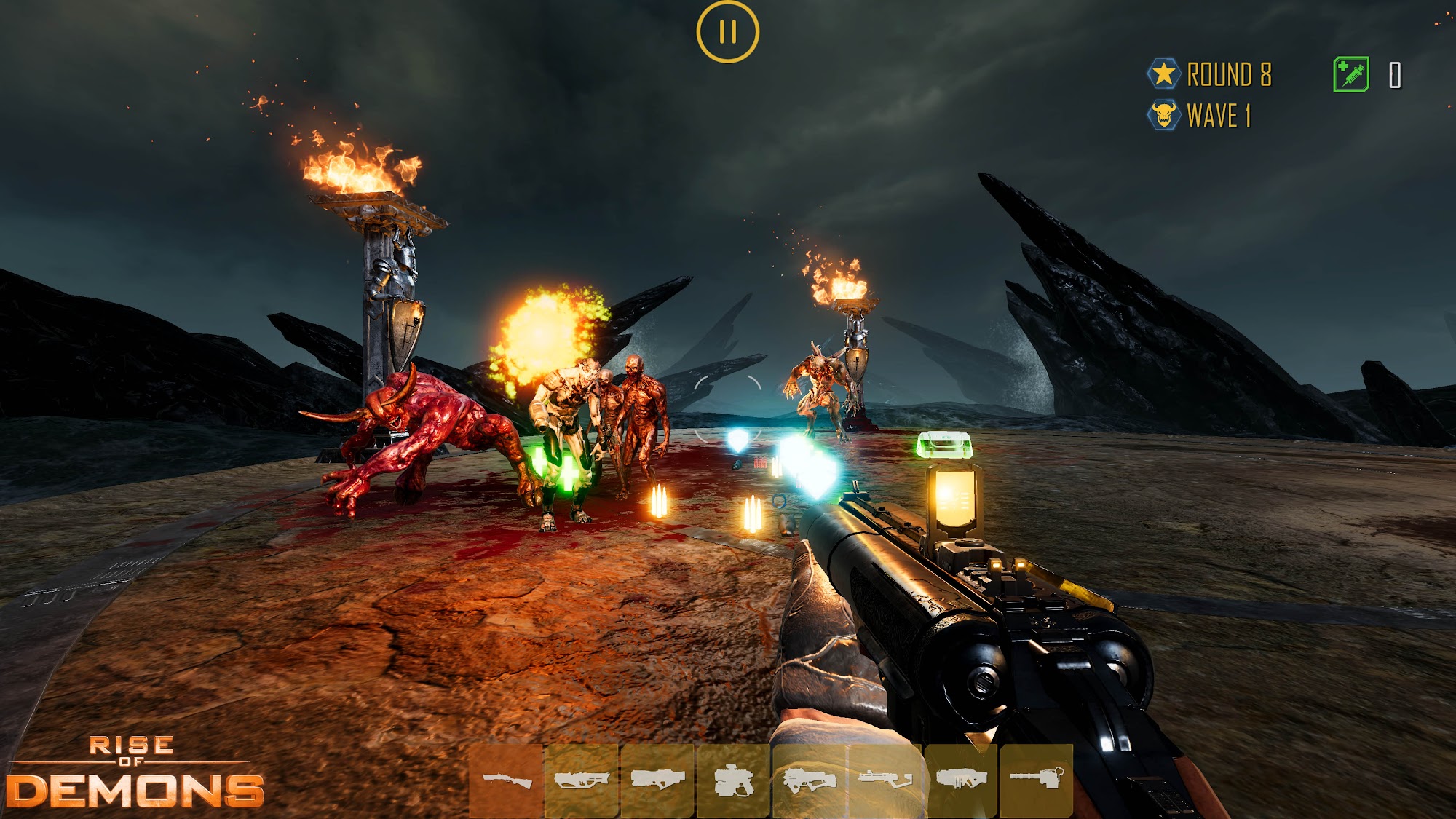 Rise Of Demons: mobile FPS for Android