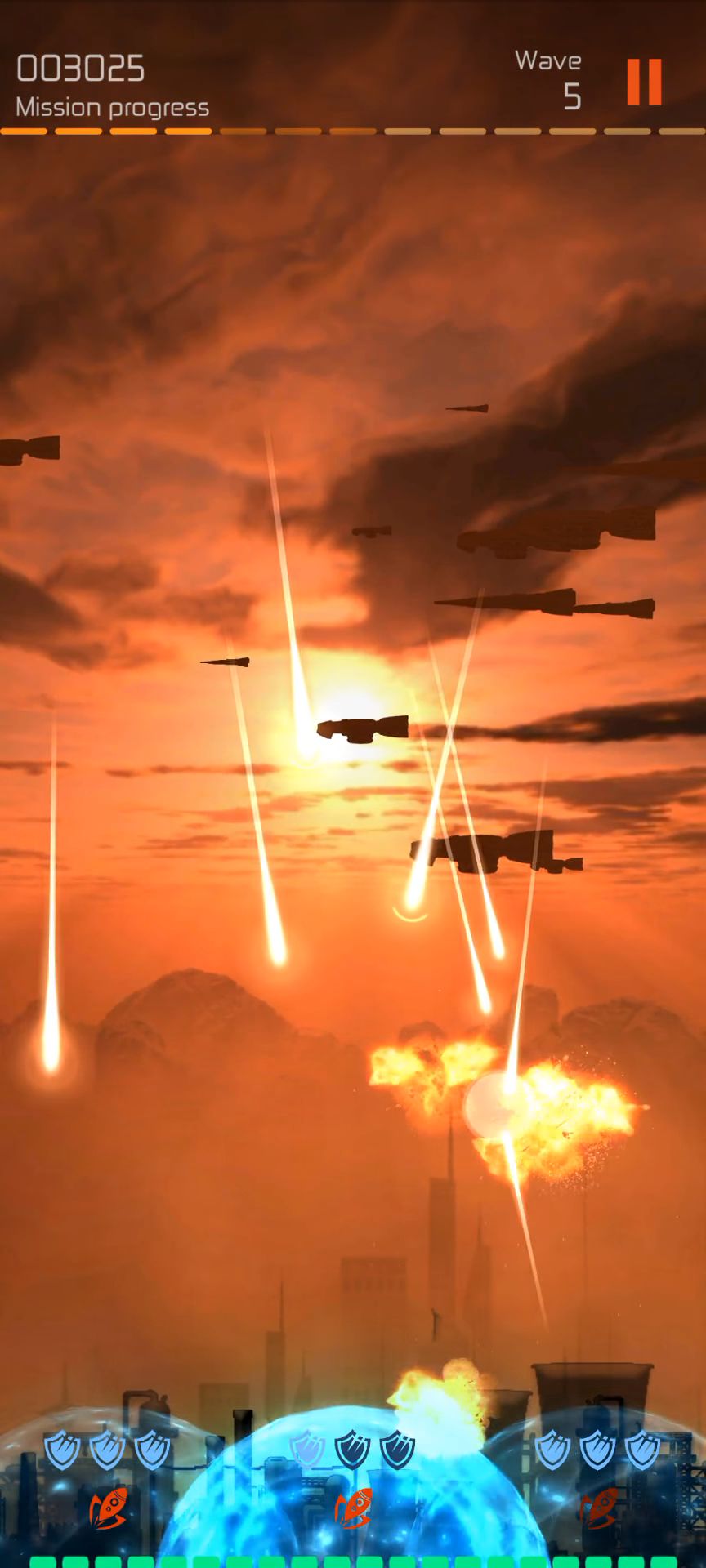 Missile Conflict BLITZ - Tower Defense Command for Android