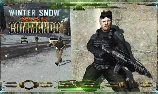 Winter snow war commando. Navy seal sniper: Winter war icon