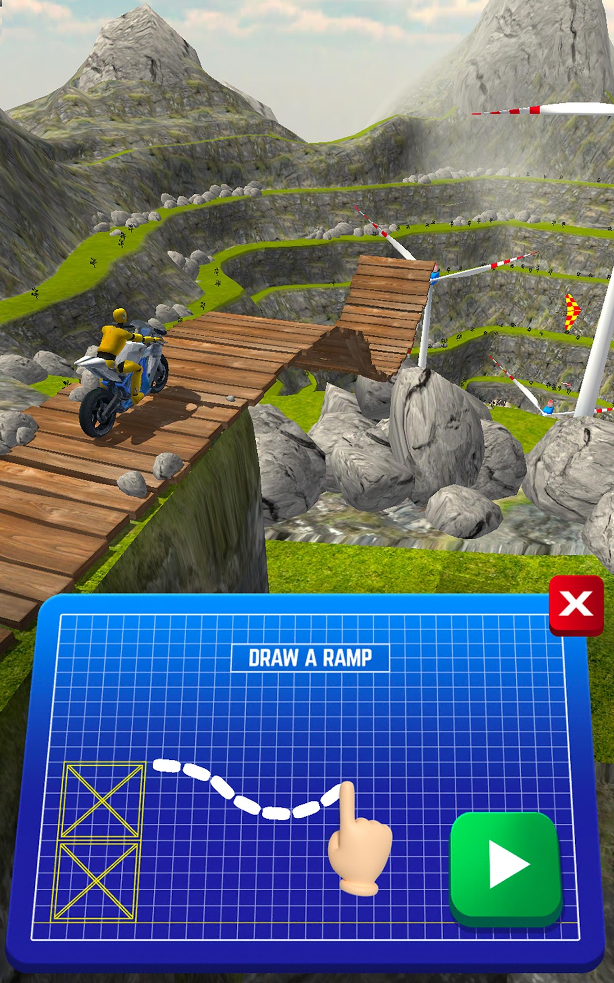 Draw Ramp Jumping! for Android