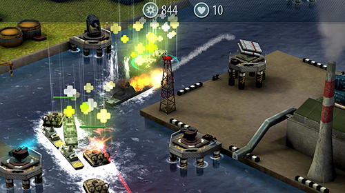 Naval rush: Sea defense for Android