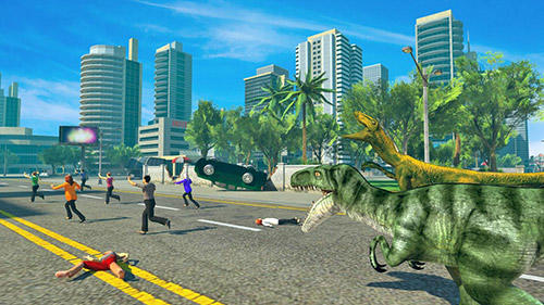 Dino rampage 3D captura de tela 1