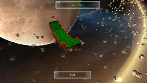 Simulation: download Amazing mini golf 3D for your phone