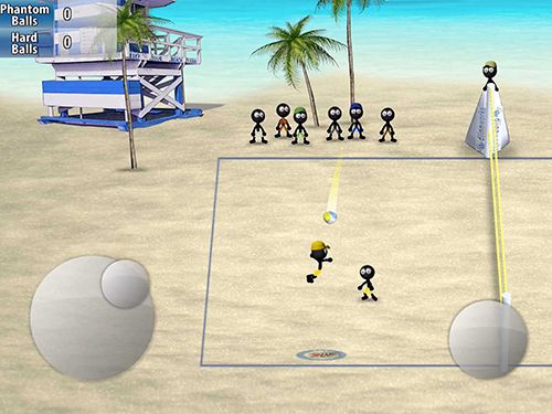 Voleibol con Stickman Imagen 1