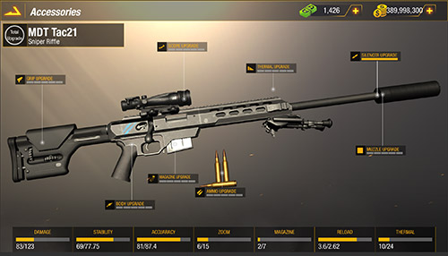 Bullet strike: Sniper battlegrounds captura de tela 1