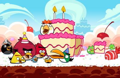 Angry Birds HD: Birdday Party for iPhone