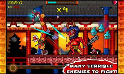 Ninja Slash! captura de pantalla 1