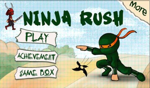 Ninja rush captura de tela 1