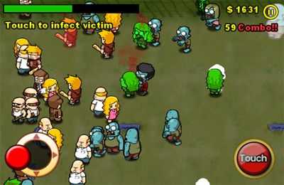 Infection zombies for iOS devices